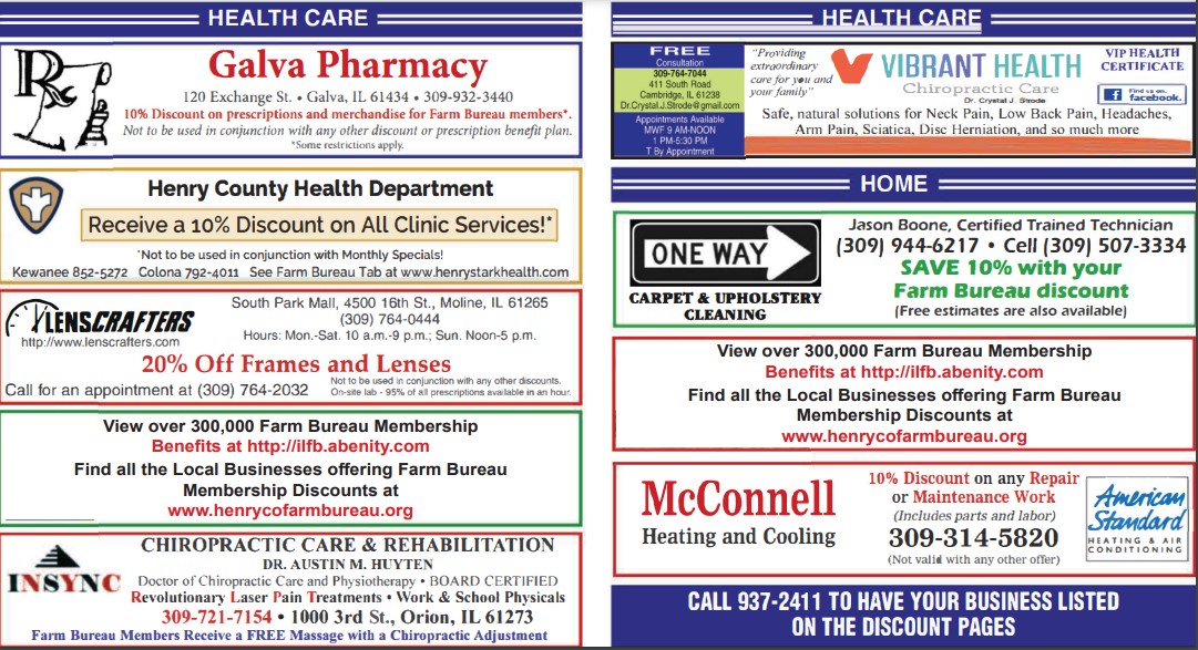 Henry County Farm Bureau Benefits